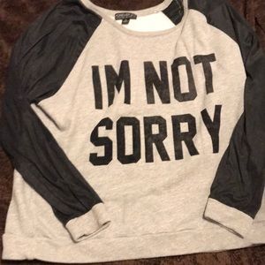 Forever 21  sweatshirt szL grey n Blake